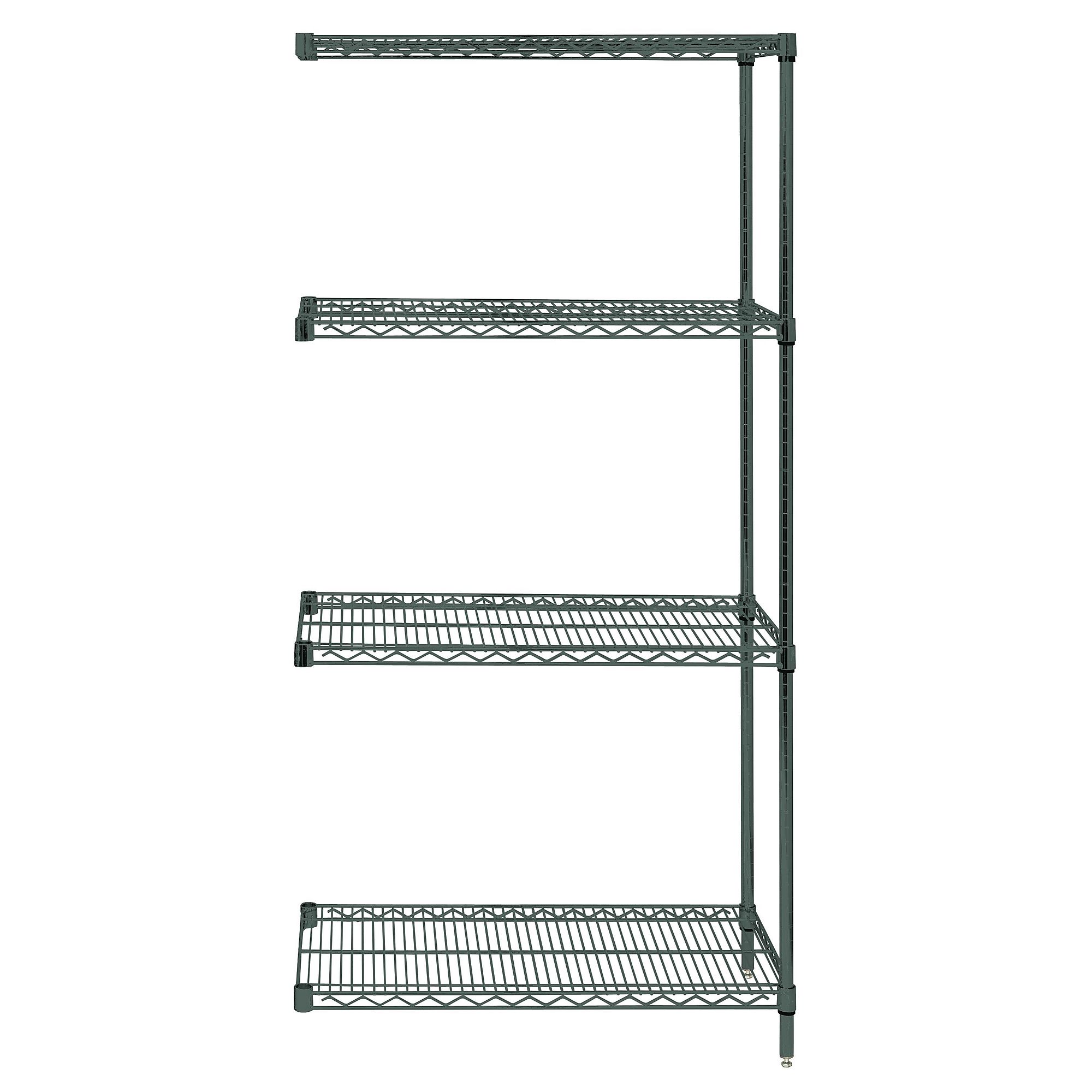 Quantum, Wire 4 Shelf Add-On Kit Proform 54in., Height 54 in, Width 14 in, Depth 24 in, Model# AD54-1424P